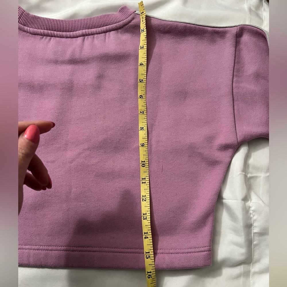 Gymshark Legacy Fitness Cropped Sweater Long Sleeve Stripe Rare Disc XSmall - Picture 10 of 10
